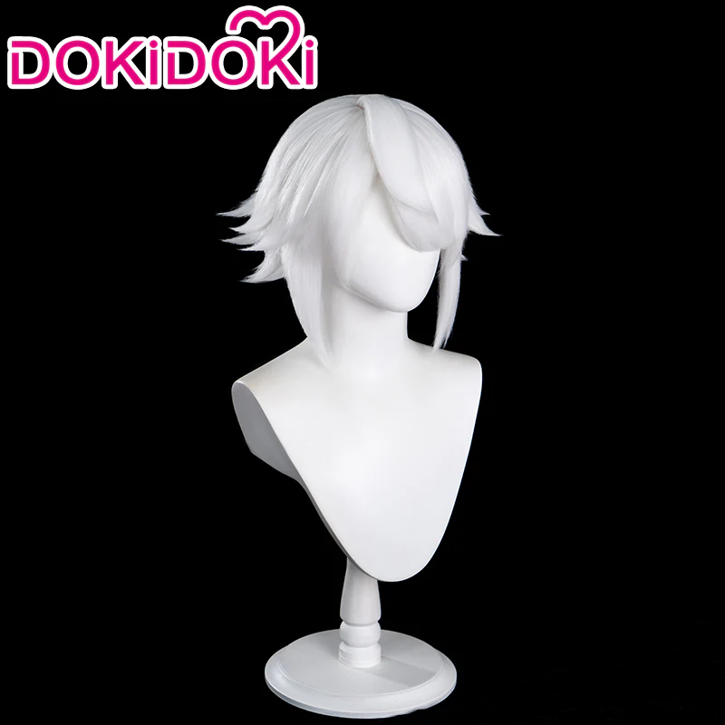 DokiDoki Game Sky:Children of the Light Cosplay Cat Head Wig  White - Image 3