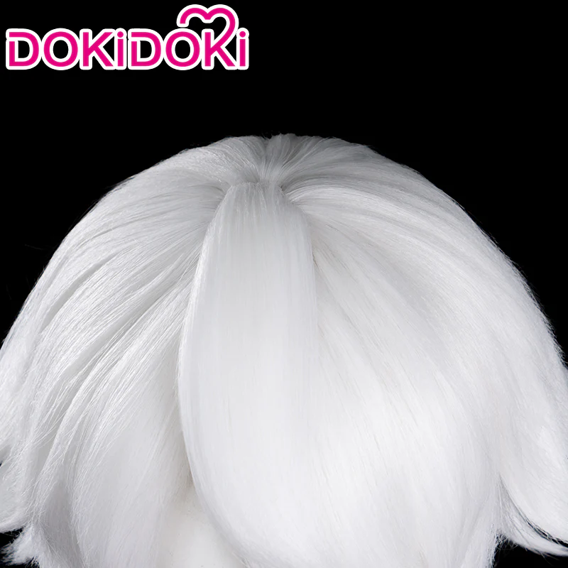 DokiDoki Game Sky:Children of the Light Cosplay Cat Head Wig  White - Image 4
