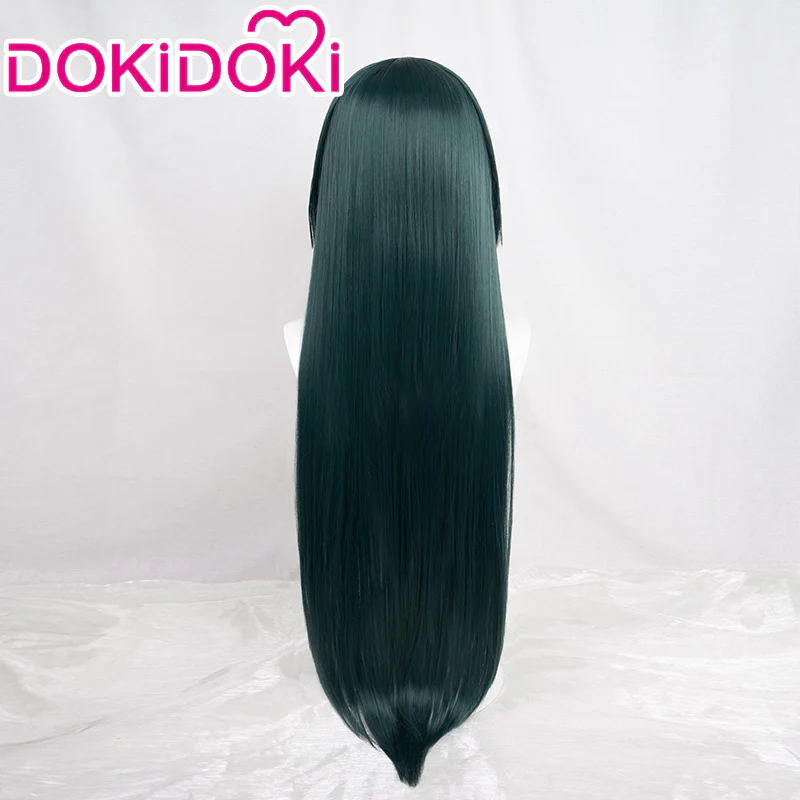 【Ready For Ship】DokiDoki Game The Song of Saya Cosplay Saya Wig Long Green - Image 3