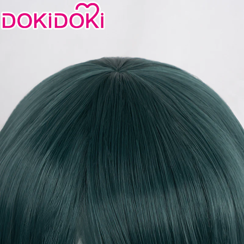 【Ready For Ship】DokiDoki Game The Song of Saya Cosplay Saya Wig Long Green - Image 4