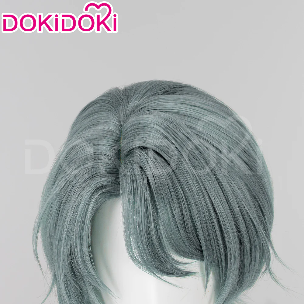 【Ready For Ship】DokiDoki Game Tou Qi Cosplay Liu Qingcheng Wig Short Hair Liu Qing Cheng - Image 2