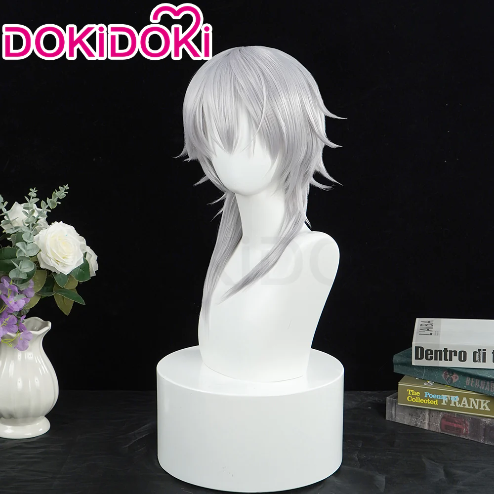 【Ready For Ship】DokiDoki Game Touken Ranbu Online Cosplay Tsurumaru Kuninaga Wig Long Silver Hair - Image 2
