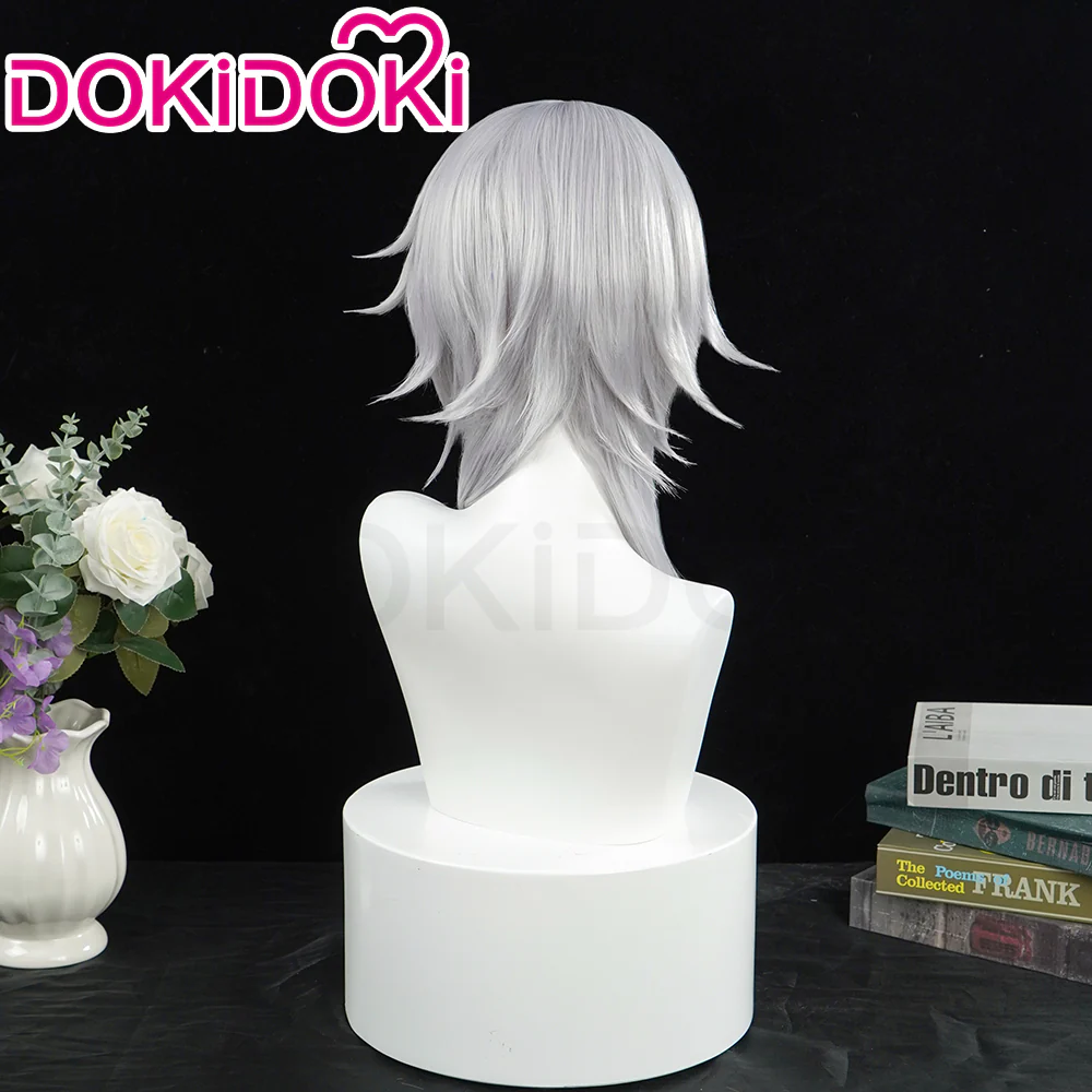 【Ready For Ship】DokiDoki Game Touken Ranbu Online Cosplay Tsurumaru Kuninaga Wig Long Silver Hair - Image 3