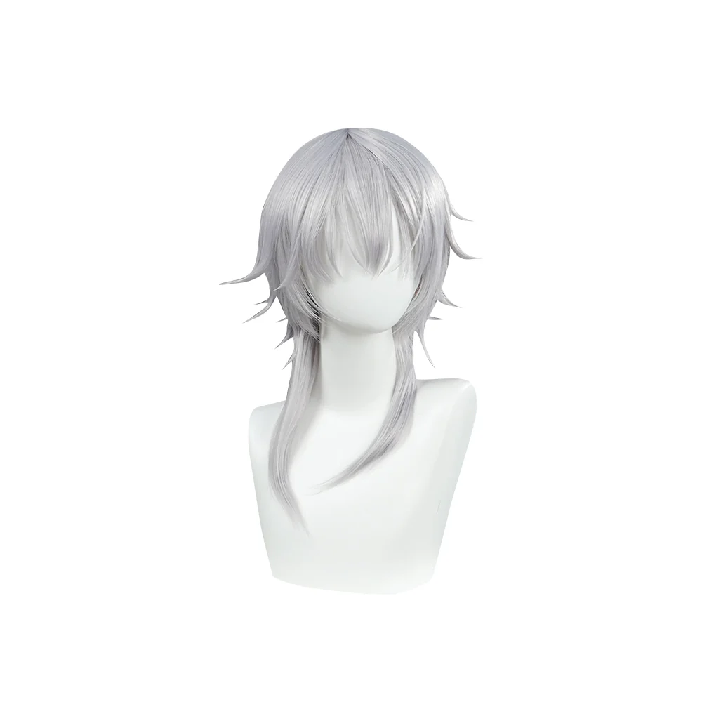 【Ready For Ship】DokiDoki Game Touken Ranbu Online Cosplay Tsurumaru Kuninaga Wig Long Silver Hair - Image 5