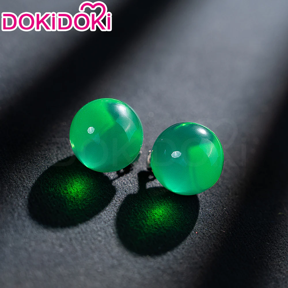 【100 CM】DokiDoki Game Valorant Cosplay Sage Wig / Ear Clip Long Straight Black Hair Halloween - Image 7