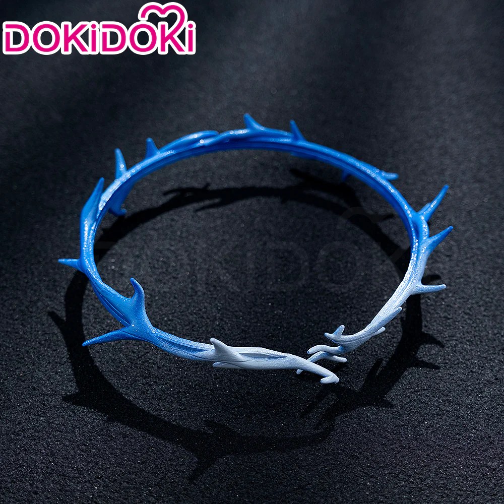 DokiDoki Game Wuthering Waves Cosplay Cartethyia Wig Long Straight Blond Hair / HeadWear - Image 11