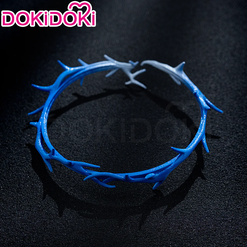 DokiDoki Game Wuthering Waves Cosplay Cartethyia Wig Long Straight Blond Hair / HeadWear - Image 12