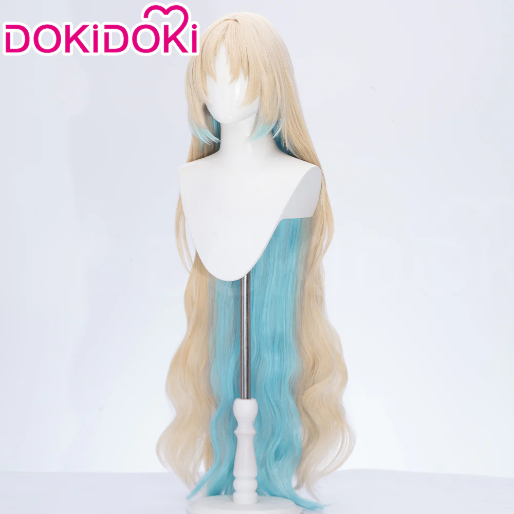 【Ready For Ship】DokiDoki Game Wuthering Waves Cosplay Fleurdelys Wig Long Curly Hair - Image 2
