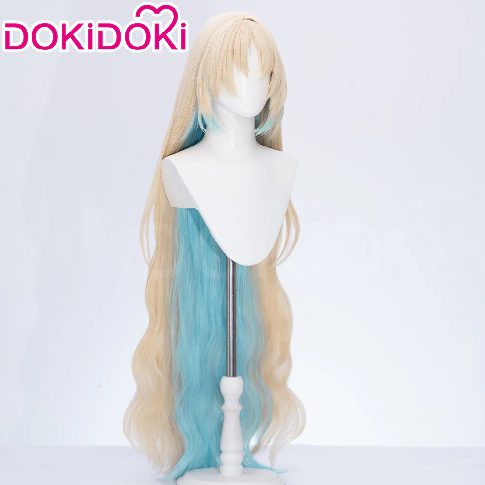 【Ready For Ship】DokiDoki Game Wuthering Waves Cosplay Fleurdelys Wig Long Curly Hair - Image 3