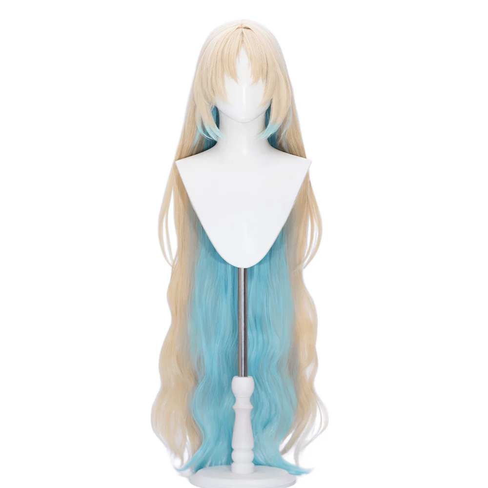 【Ready For Ship】DokiDoki Game Wuthering Waves Cosplay Fleurdelys Wig Long Curly Hair - Image 5