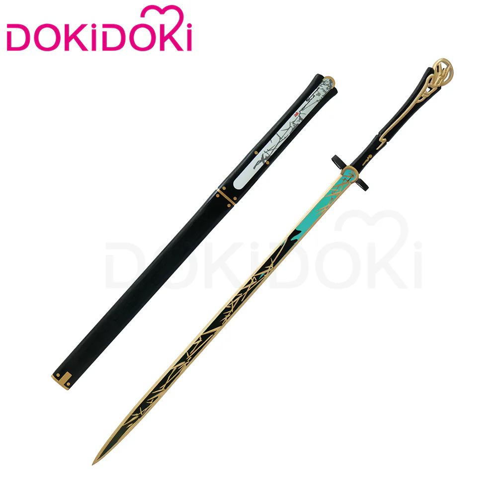 【In Stock】DokiDoki Game Wuthering Waves Cosplay Qiuyuan Prop Sword / Scabbard / Bamboo Pole / Bamboo Flask Qiu Yuan - Image 3