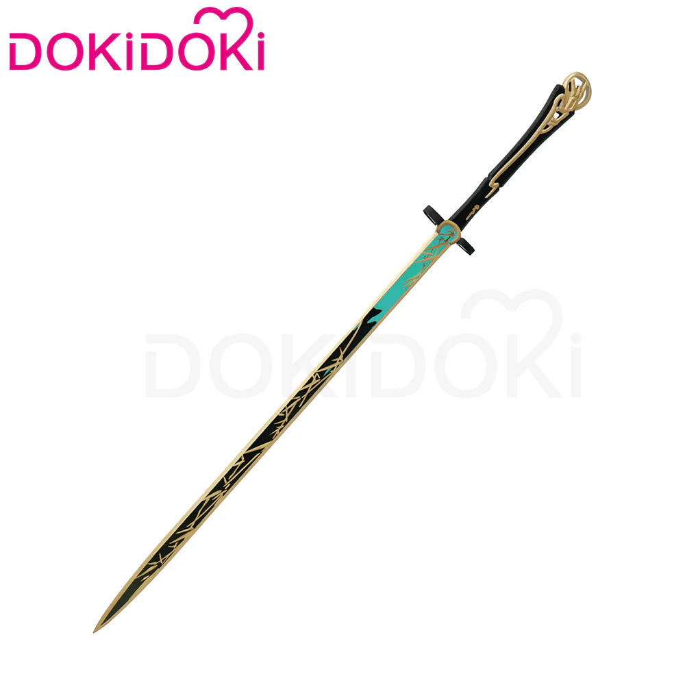 【In Stock】DokiDoki Game Wuthering Waves Cosplay Qiuyuan Prop Sword / Scabbard / Bamboo Pole / Bamboo Flask Qiu Yuan - Image 5
