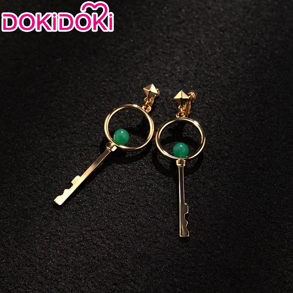 【Ready For Ship】DokiDoki Game Wuthering Waves Cosplay Zani Cosplay Wig / Horns /  Earrings Ear Clips Ear Accessories Long Curly Silver Hair - Image 16