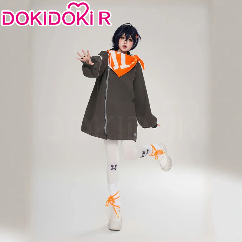 【Size S-2XL】DokiDoki-R Game Zenless Zone Zero Cosplay Bangboo Eous / Sharkboo Costume / Pnats Doujin Hoodie Coat ZZZ Casual Wear - Image 4