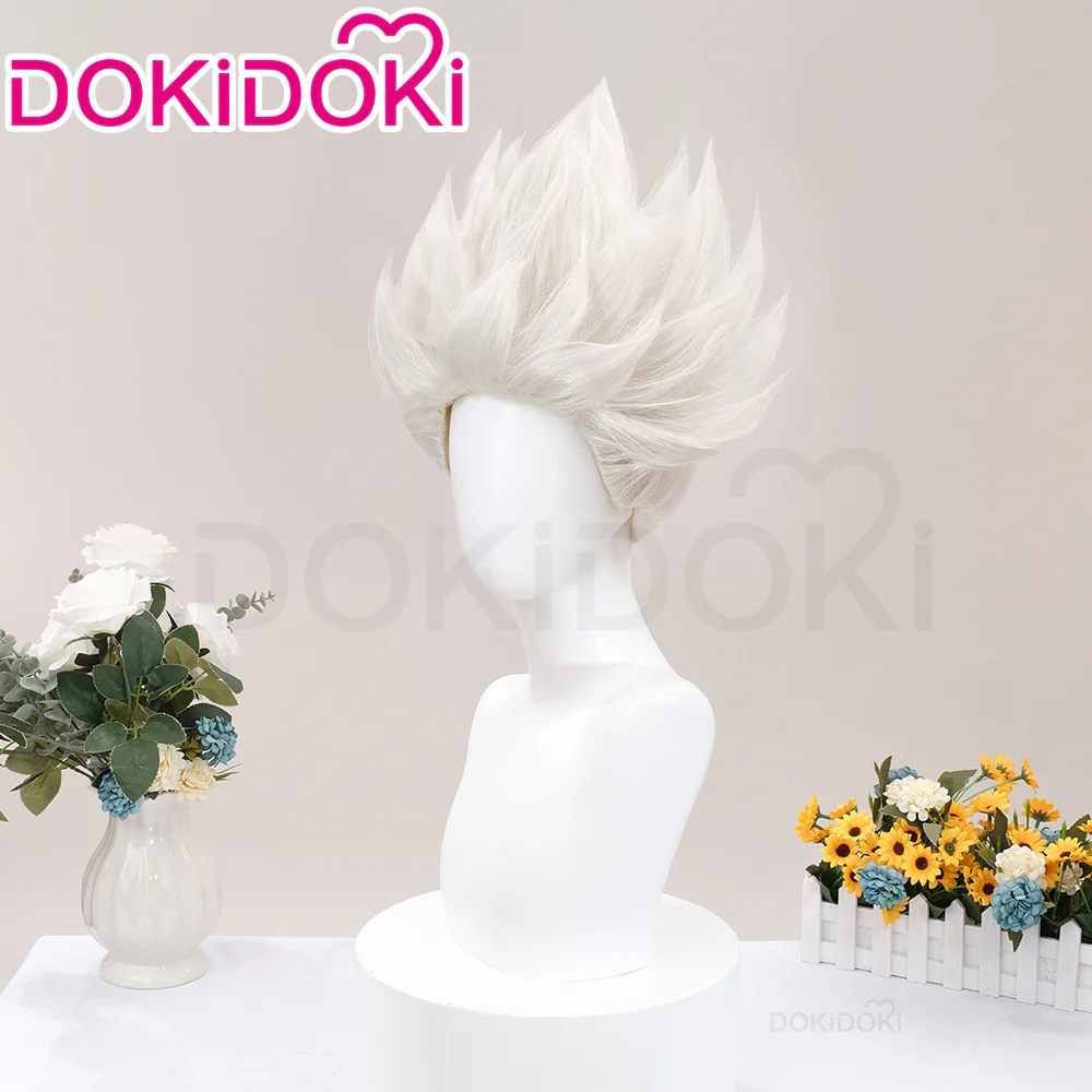 【Ready For Ship】DokiDoki Game Zenless Zone Zero Cosplay Billy the Kid Wig Short Straight White Hair - Image 3