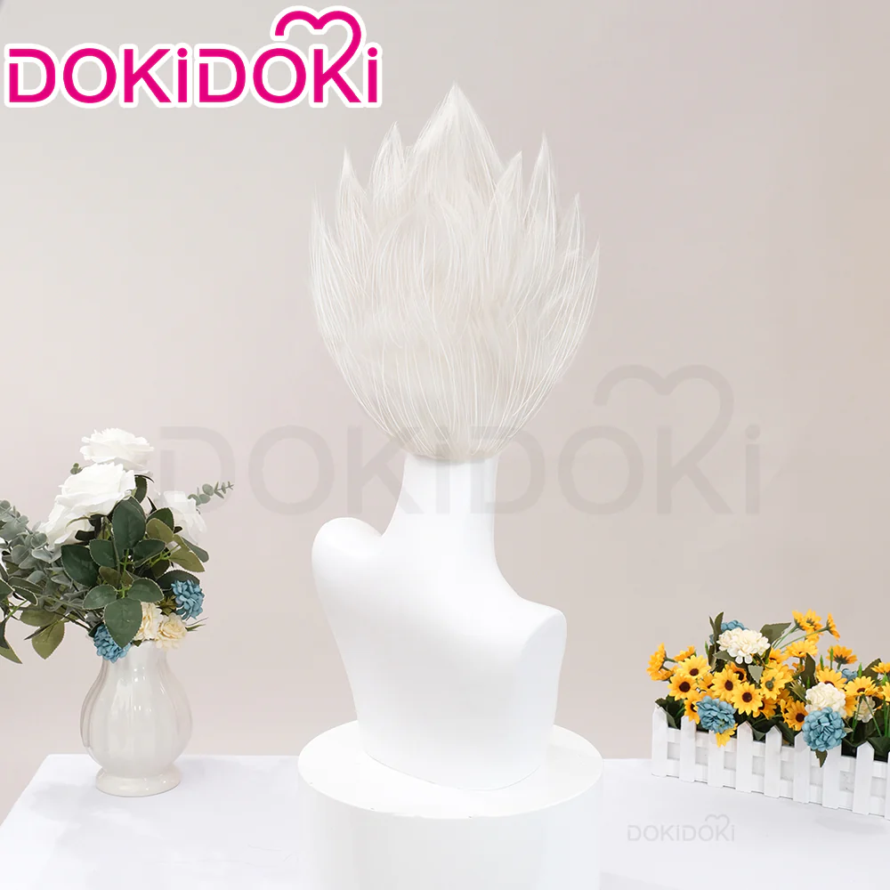 【Ready For Ship】DokiDoki Game Zenless Zone Zero Cosplay Billy the Kid Wig Short Straight White Hair - Image 4