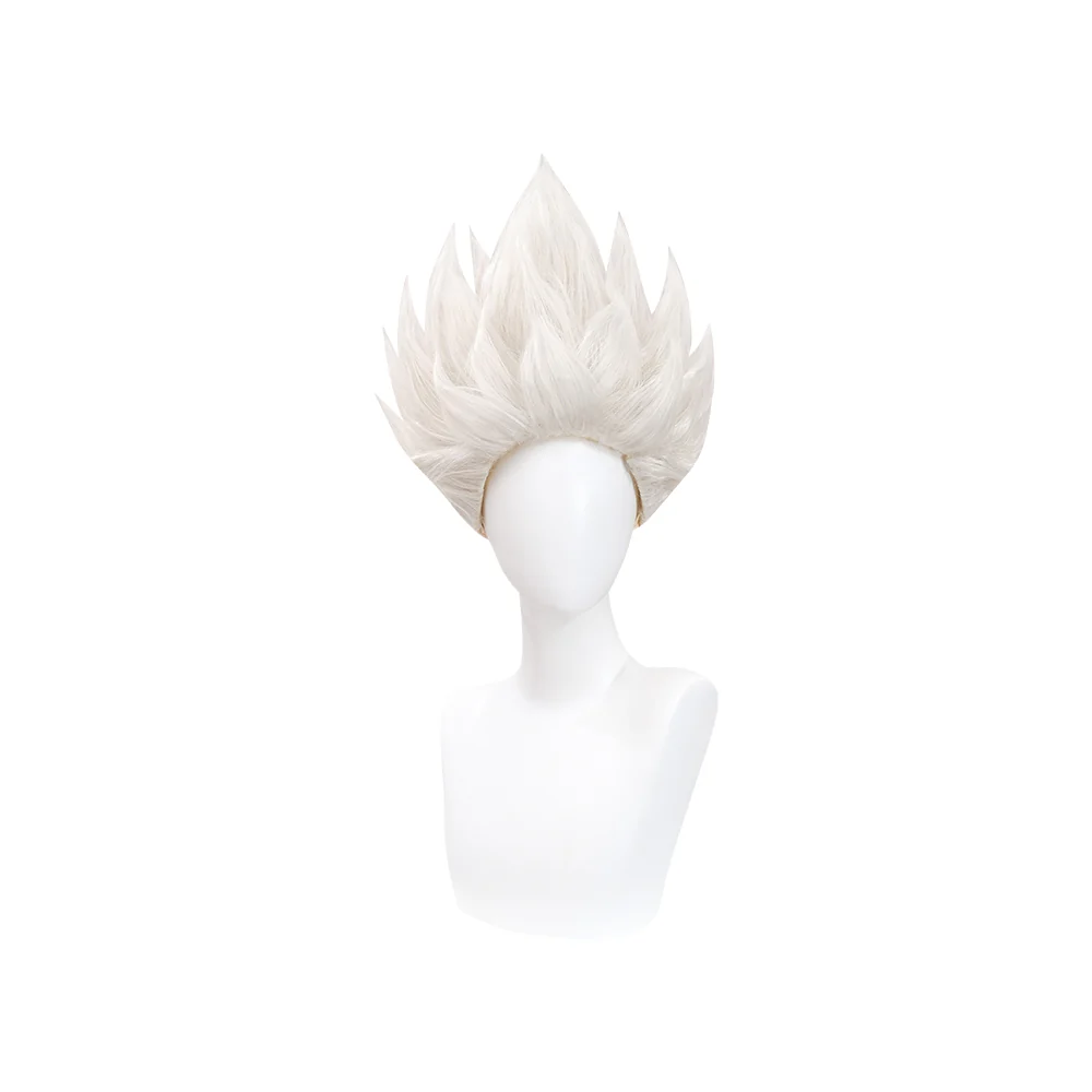 【Ready For Ship】DokiDoki Game Zenless Zone Zero Cosplay Billy the Kid Wig Short Straight White Hair - Image 6