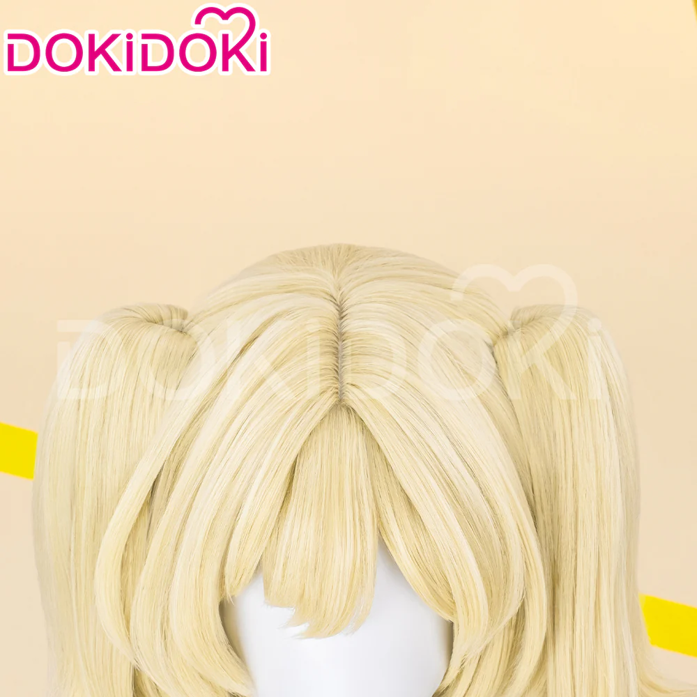 【Ready For Ship】DokiDoki Game Zenless Zone Zero Cosplay Burnice Whita Wig Short Straight Light Yellow Hair ZZZ - Image 10