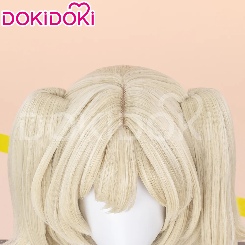 【Ready For Ship】DokiDoki Game Zenless Zone Zero Cosplay Burnice Whita Wig Short Straight Light Yellow Hair ZZZ - Image 5