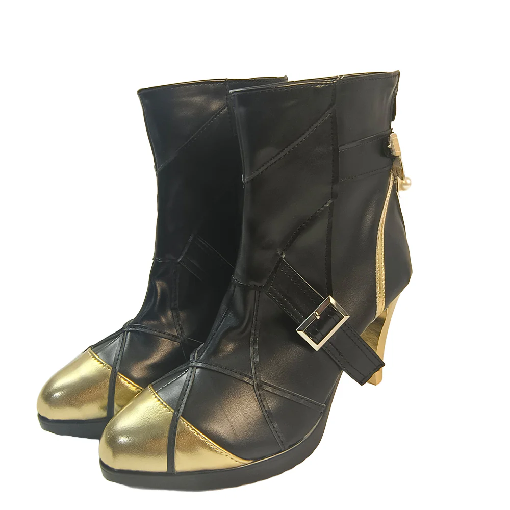 Dokidoki Game Zenless Zone Zero Cosplay Evelyn Chevalier Shoes ZZZ - Image 4