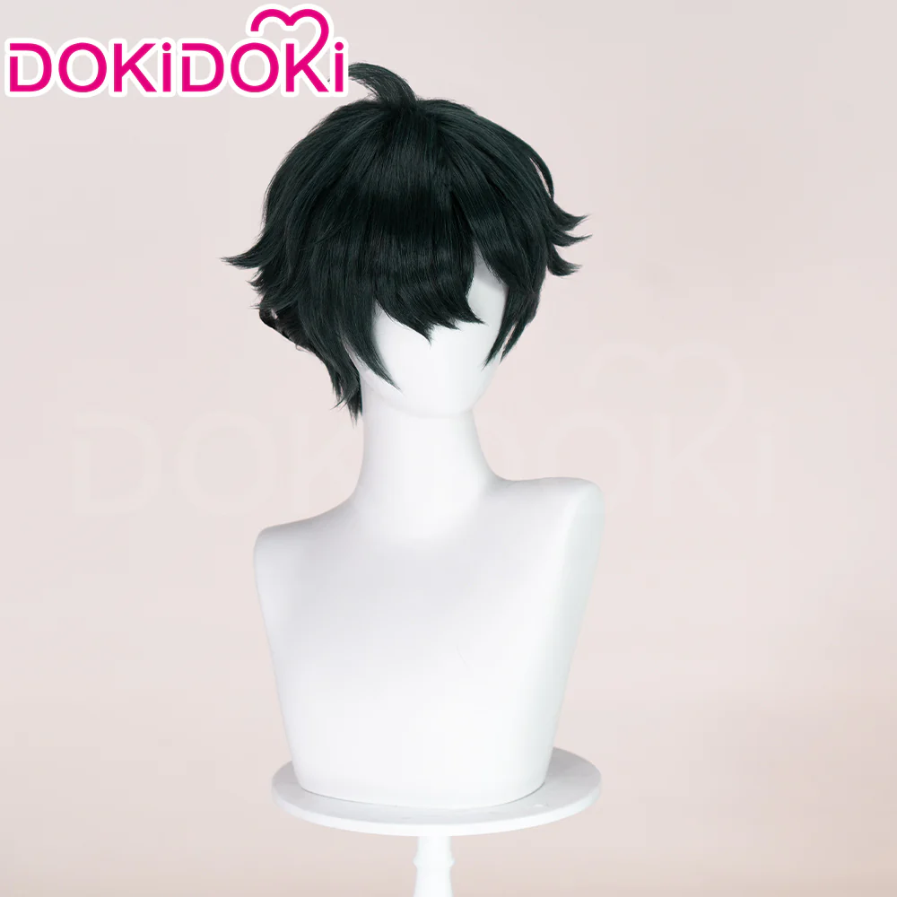 【Ready For Ship】DokiDoki Game Zenless Zone Zero Cosplay Lighter Wig Short Straight Green Hair ZZZ - Image 2