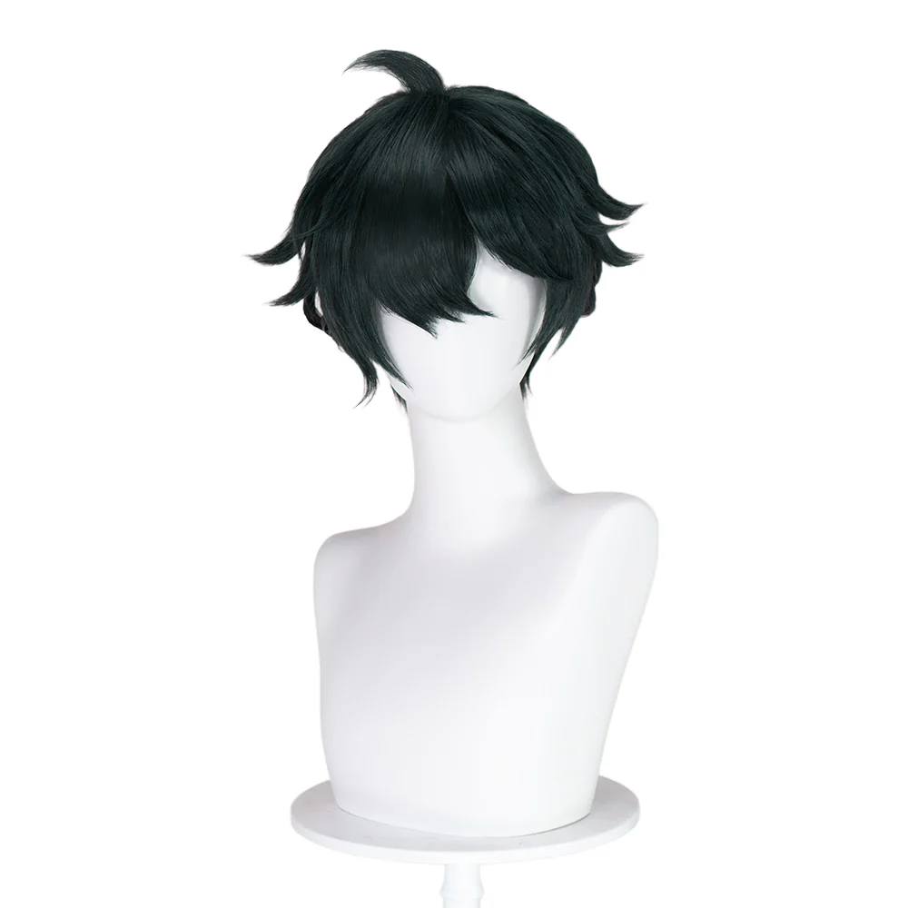 【Ready For Ship】DokiDoki Game Zenless Zone Zero Cosplay Lighter Wig Short Straight Green Hair ZZZ - Image 5