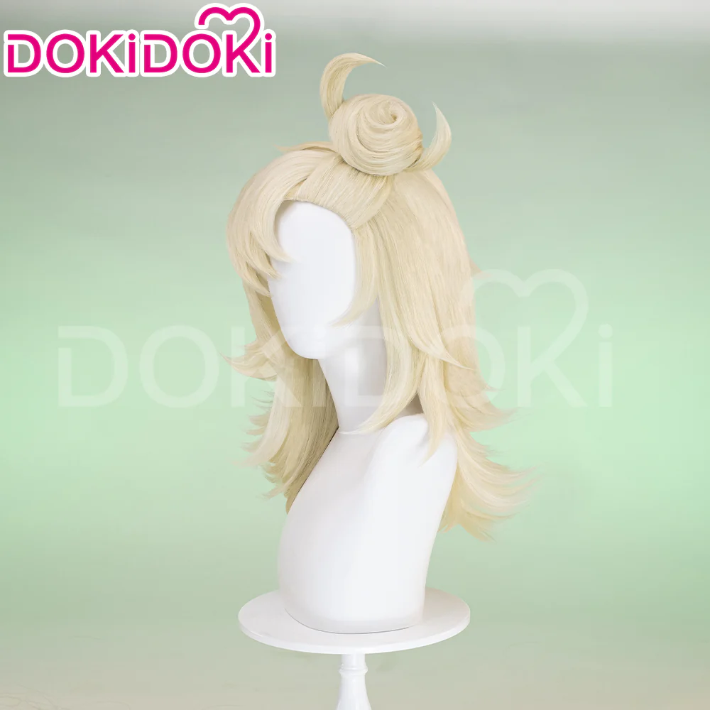 【Ready For Ship】DokiDoki Game Zenless Zone Zero Cosplay Piper Wheel Wig Yellow Hair ZZZ - Image 4