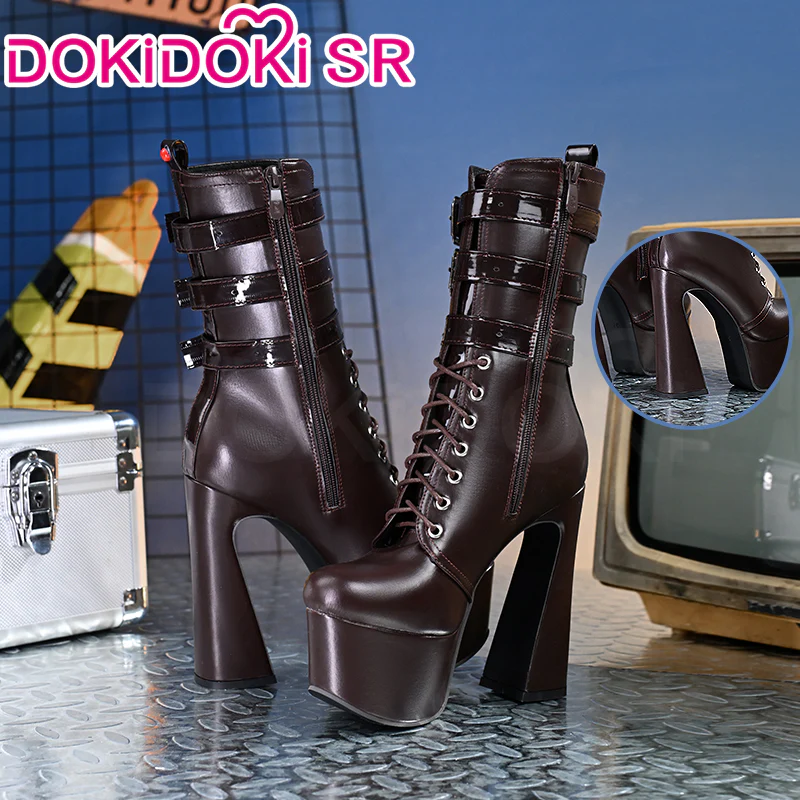 【 Ready For Ship】【14CM】DokiDoki Game Zenless Zone Zero Cosplay Ukinami Yuzuha Shoes ZZZ - Image 2