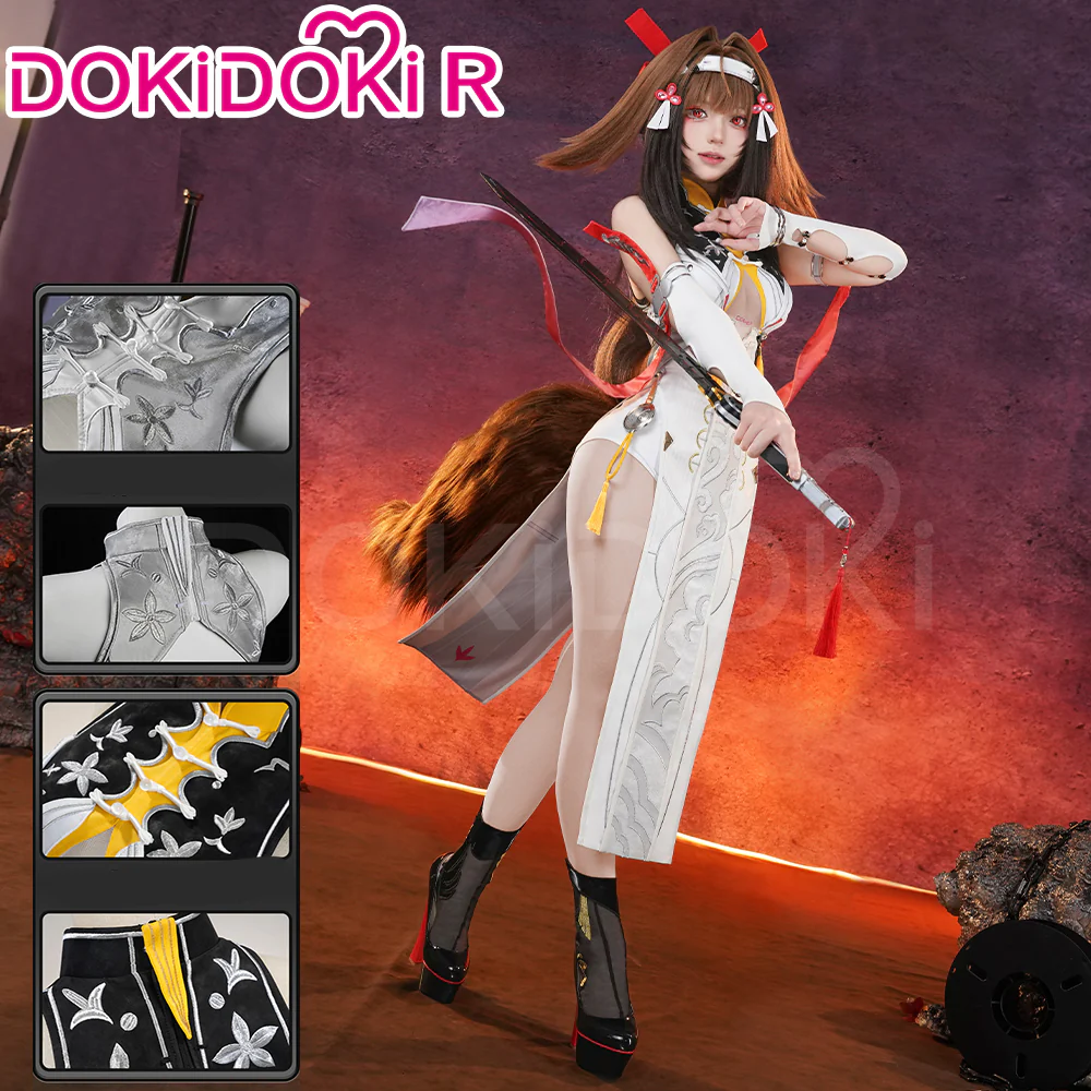 【Size S-2XL】DokiDoki-R Game Zenless Zone Zero Cosplay Ye Shunguang Form 1 / Form 2 Costume Ye Shun Guang ZZZ