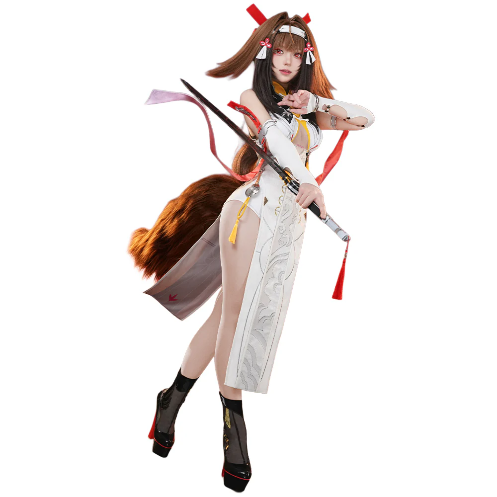 【Size S-2XL】DokiDoki-R Game Zenless Zone Zero Cosplay Ye Shunguang Form 1 / Form 2 Costume Ye Shun Guang ZZZ - Image 8