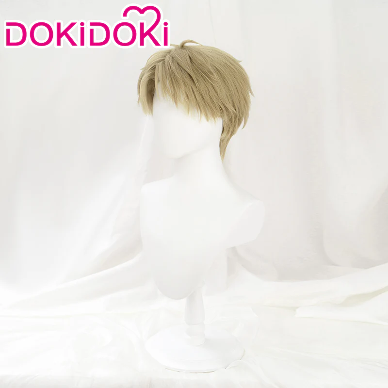 【Ready For Ship】DokiDoki Manga Anime Cosplay Wig Gold Short - Image 2