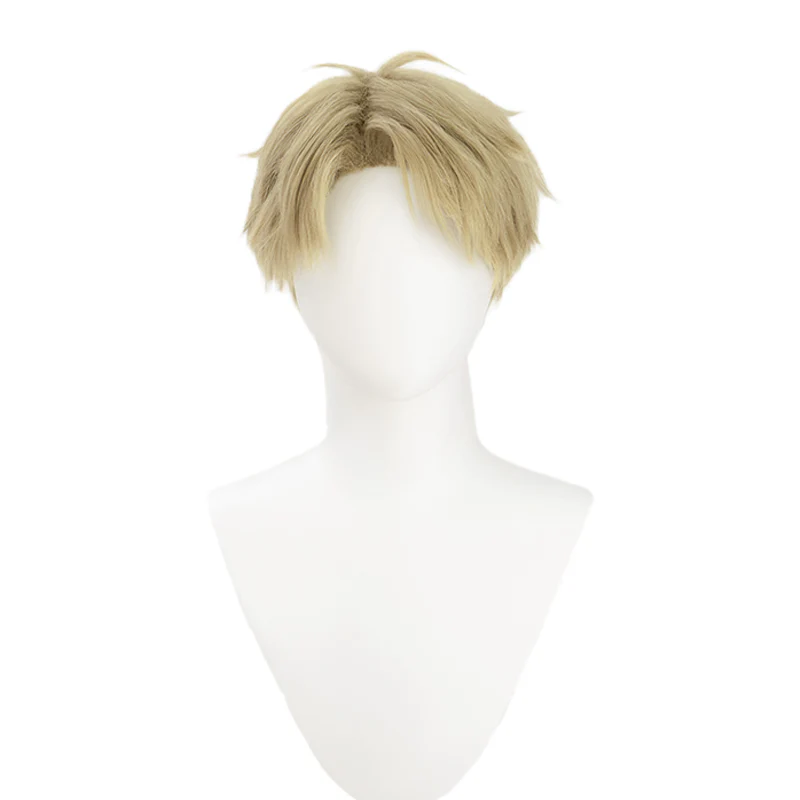 【Ready For Ship】DokiDoki Manga Anime Cosplay Wig Gold Short - Image 5