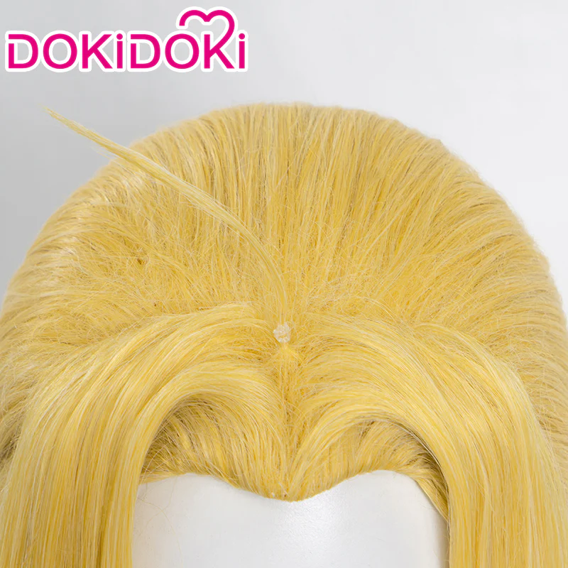 【Ready For Ship】DokiDoki Manga Anime Fullmetal Alchemist Cosplay Edward Elric Wig Long Yellow - Image 4