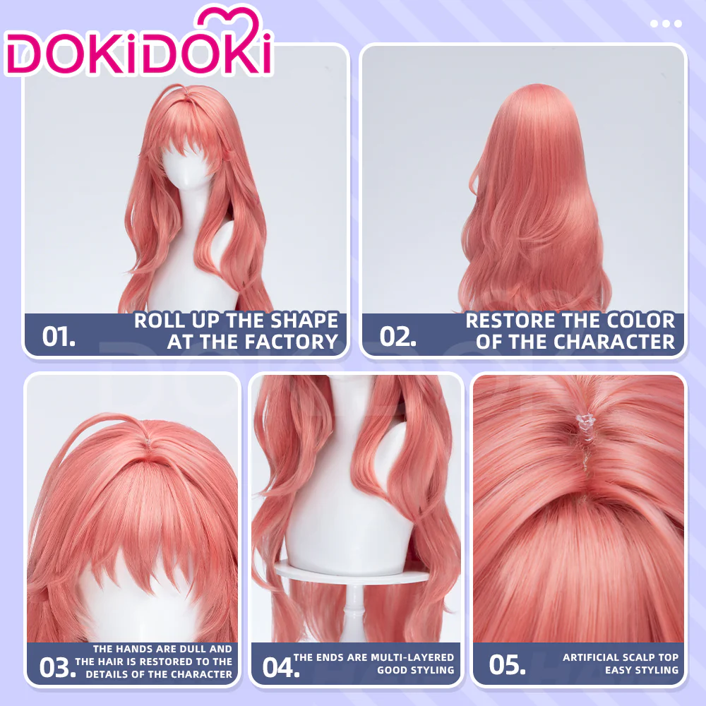 【Ready For Ship】DokiDoki Manga Anime I Want to Love You Till Your Dying Day Cosplay Mimi Kagari Wig - Image 4