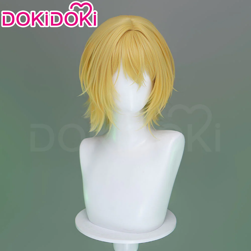 DokiDoki Manga Anime Oshi no Ko Cosplay Hikaru Kamiki Wig Short Blonde Hair - Image 3