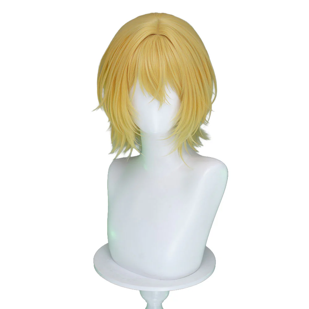 DokiDoki Manga Anime Oshi no Ko Cosplay Hikaru Kamiki Wig Short Blonde Hair - Image 5