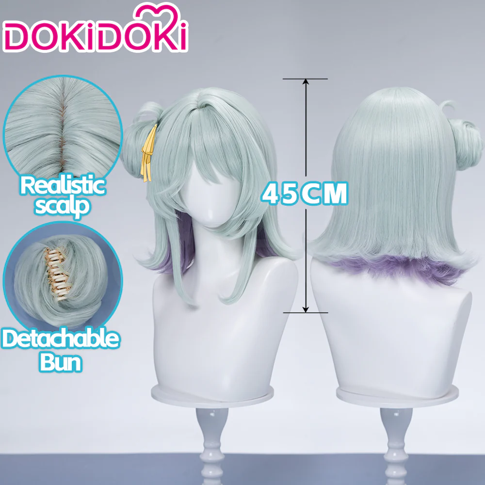 【Ready For Ship】DokiDoki Manga Novel There's No Freaking Way I'll be Your Lover! Unless... Cosplay Koyanagi Kaho Wig Long Green Hair