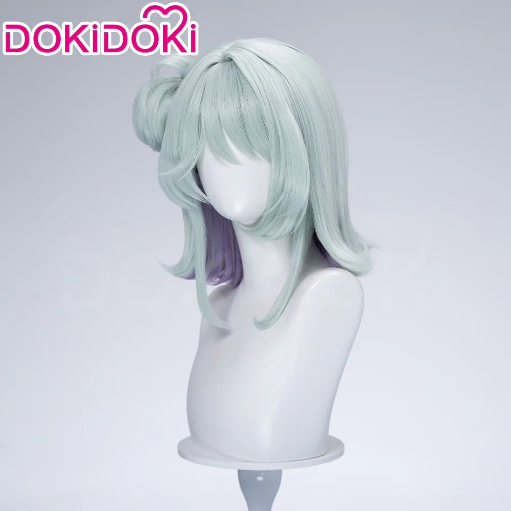 【Ready For Ship】DokiDoki Manga Novel There's No Freaking Way I'll be Your Lover! Unless... Cosplay Koyanagi Kaho Wig Long Green Hair - Image 2