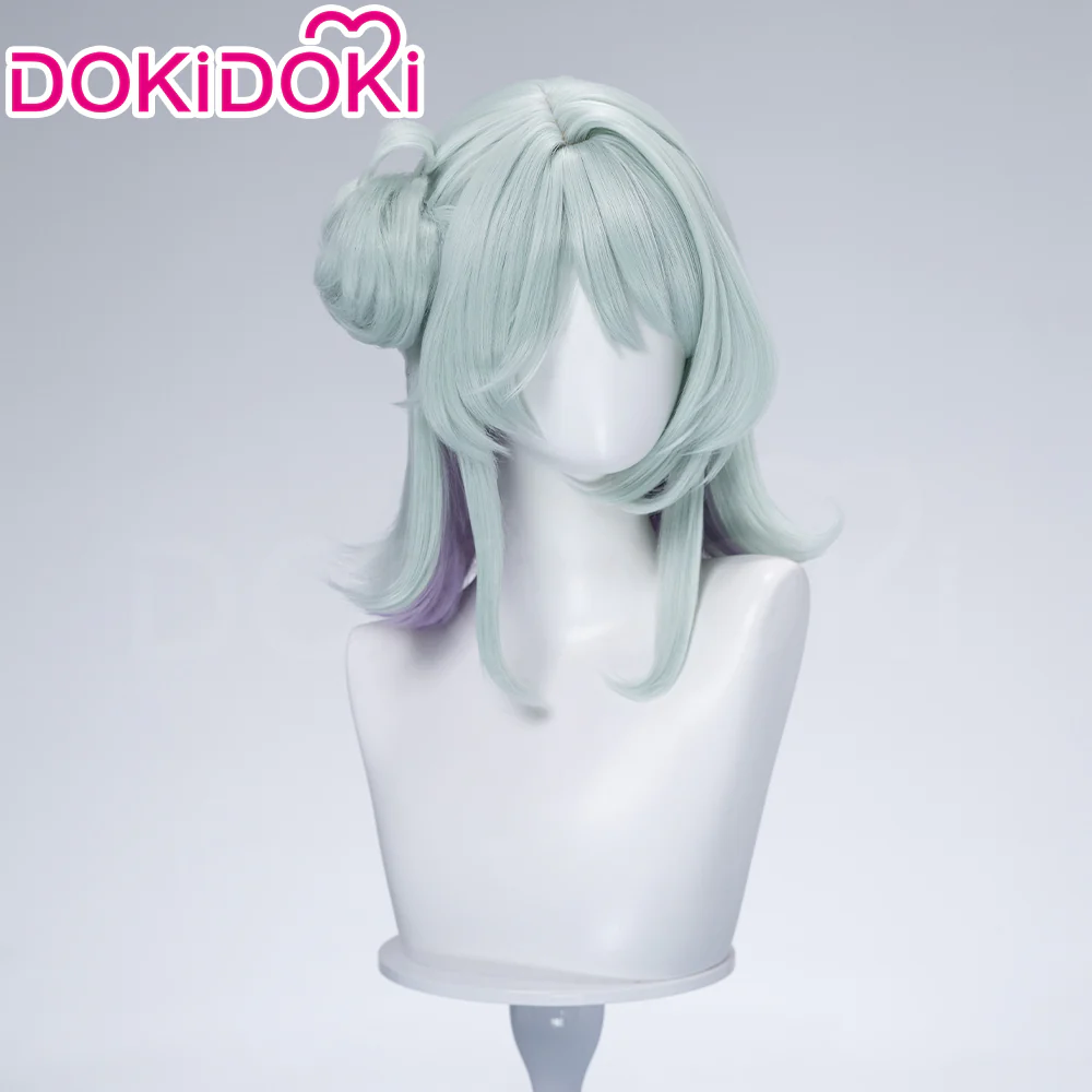 【Ready For Ship】DokiDoki Manga Novel There's No Freaking Way I'll be Your Lover! Unless... Cosplay Koyanagi Kaho Wig Long Green Hair - Image 3