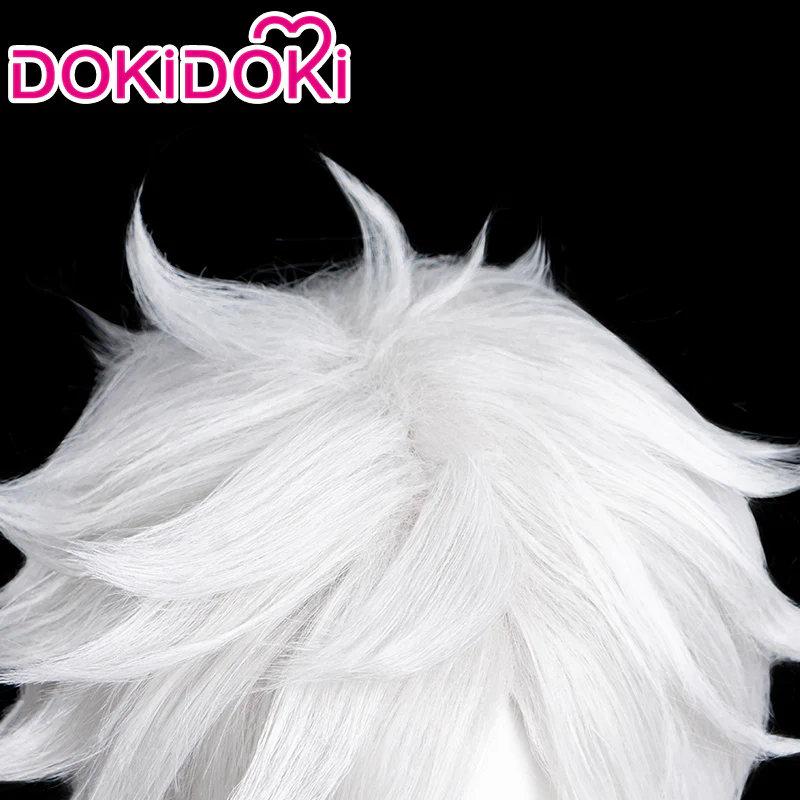 【Ready For Ship】DokiDoki Manga Witch Hat Atelier Cosplay Qifrey Cosplay Wig Short White - Image 4