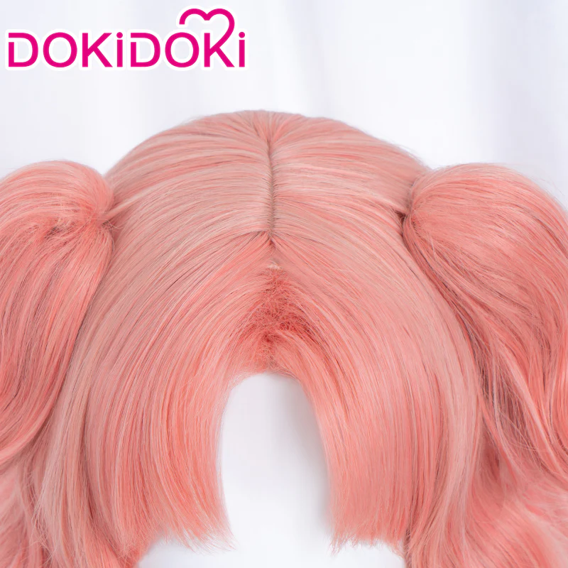 【Ready For Ship】DokiDoki Manga Witch Hat Atelier Cosplay Tetia Cosplay Wig Long Curly Pink - Image 4