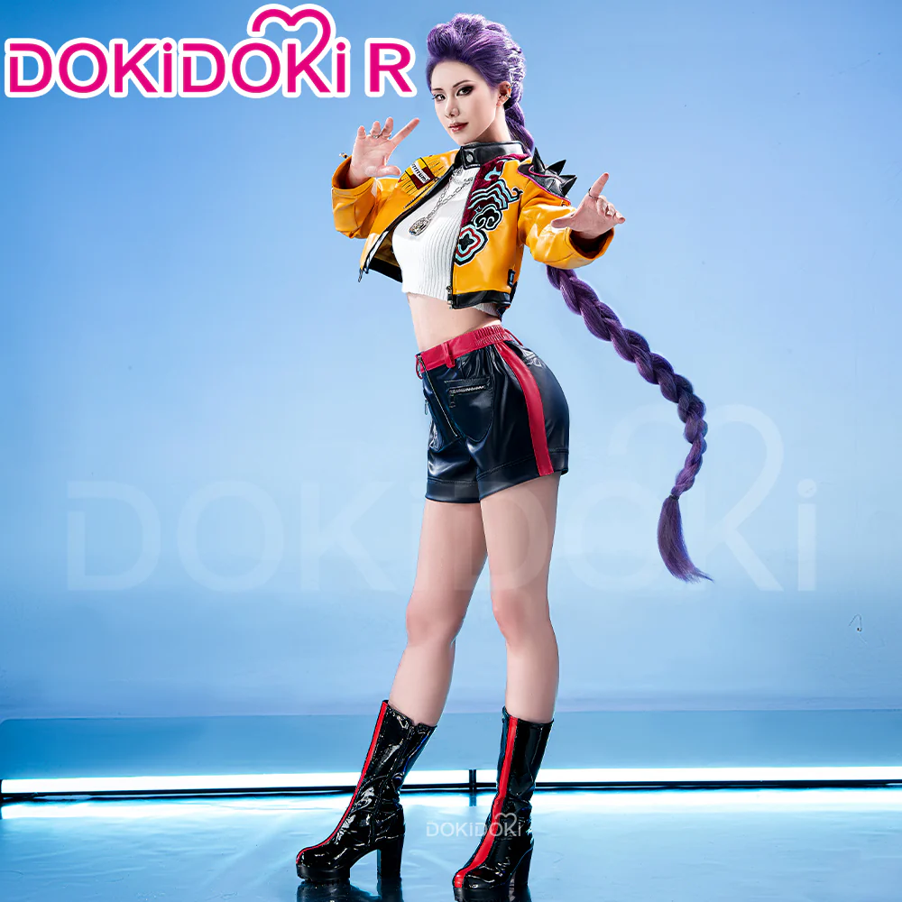 【Ready For Ship】【Last Batch】【Size XS-3XL】DokiDoki-R Movie Anime KPOP KILLER Cosplay Costume YELLOW SERIES - Image 3