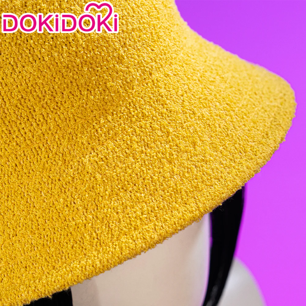 【Partially Ready For Ship】DokiDoki Movie Anime Cosplay Women Wig / Earrings / Hat Short Black Hair Double Buns - Image 9