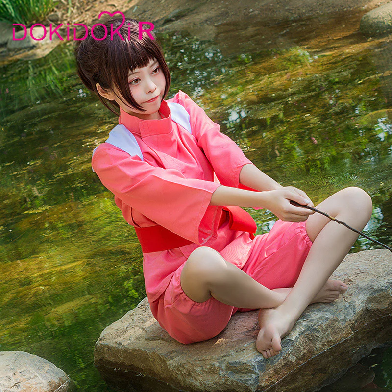 【L Ready For Ship】DokiDoki-R Movie  Cosplay Costume Women Pink Cute Halloween Costume - Image 2