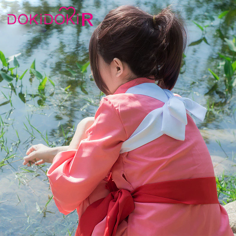 【L Ready For Ship】DokiDoki-R Movie  Cosplay Costume Women Pink Cute Halloween Costume - Image 5