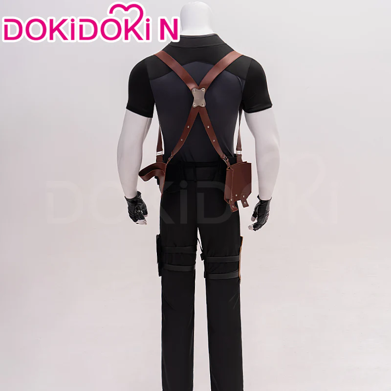 DokiDoki-N Game Cosplay Black Costume Halloween - Image 3