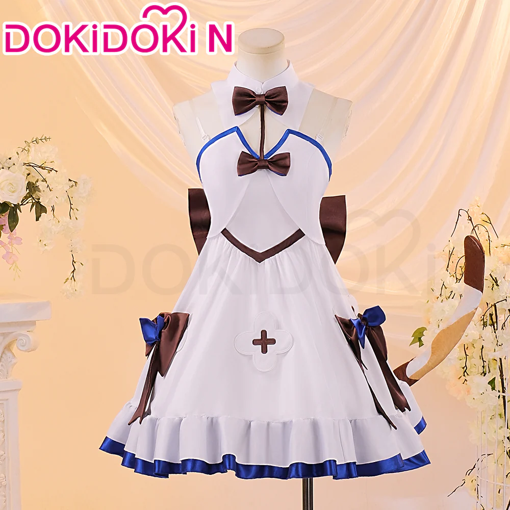 【Partial Size Ready For Ship】【In Stock】【Size XS-3XL】DokiDoki-N Game Genshin Impact Cosplay Albedo / Eula / Diona / Ganyu Costume Genshin Concert 2023 - Image 12