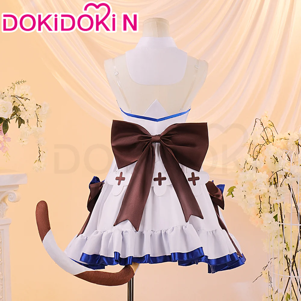 【Partial Size Ready For Ship】【In Stock】【Size XS-3XL】DokiDoki-N Game Genshin Impact Cosplay Albedo / Eula / Diona / Ganyu Costume Genshin Concert 2023 - Image 13