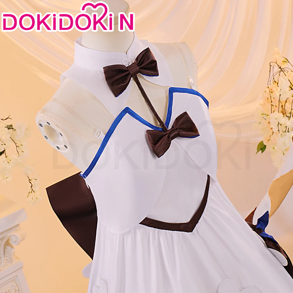 【Partial Size Ready For Ship】【In Stock】【Size XS-3XL】DokiDoki-N Game Genshin Impact Cosplay Albedo / Eula / Diona / Ganyu Costume Genshin Concert 2023 - Image 14