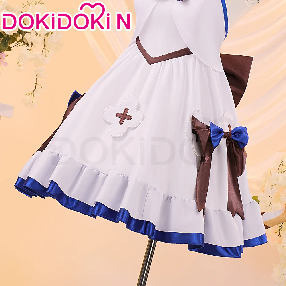 【Partial Size Ready For Ship】【In Stock】【Size XS-3XL】DokiDoki-N Game Genshin Impact Cosplay Albedo / Eula / Diona / Ganyu Costume Genshin Concert 2023 - Image 15